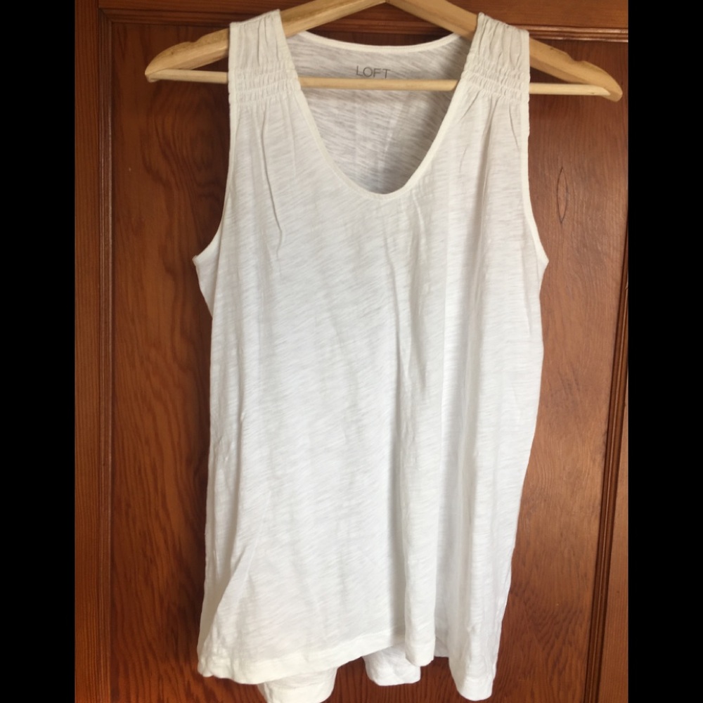 Classic White Tank by Loft